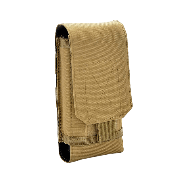 Bag for Mobile Phone Belt Pouch Holster Cover Case Brown