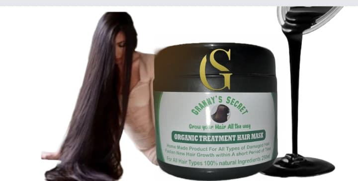 Mascarilla capilar con tratamiento orgánico secreto de la abuela